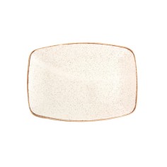 Bandeja Rectangular Porcelana Beige 32 Cm Seasons Beige Porland