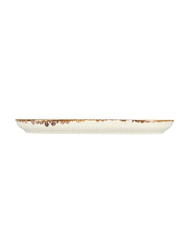 Bandeja Oval Porcelana Beige 30 Cm Seasons Beige Porland