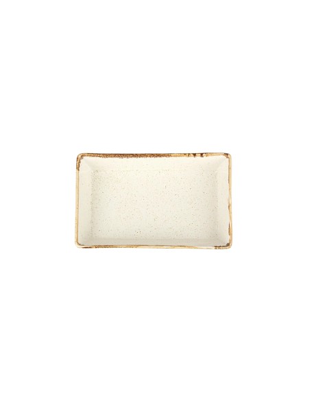 Cuenco Aperitivo Rectangular Porcelana Beige 16 Cm Seasons Beige Porland