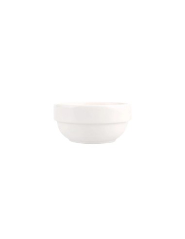 Bol Apilable Redondo Porcelana Blanco 12 Cm Soley Porland