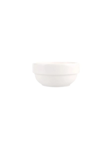 Bol Apilable Redondo Porcelana Blanco 12 Cm Soley Porland