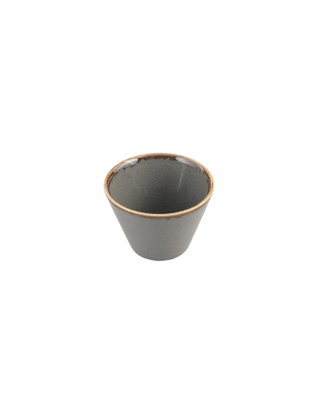 Bol Cónico Porcelana Gris Oscuro 9 cm Seasons Porland