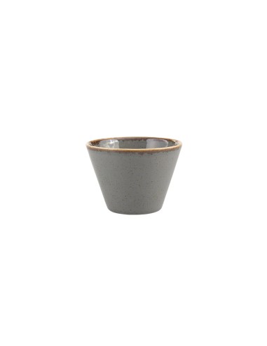 Bol Cónico Porcelana Gris Oscuro 9 cm Seasons Porland
