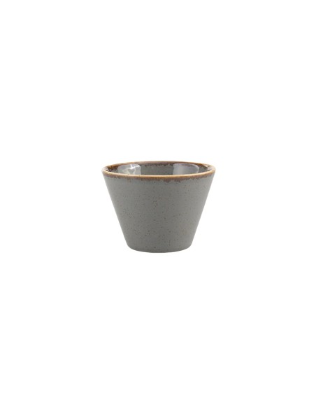 Bol Cónico Porcelana Gris Oscuro 9 cm Seasons Porland