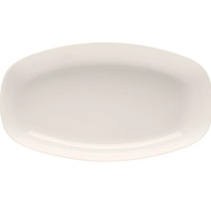 Fuente Oval Porcelana Blanco 33 Cm Soley Porland