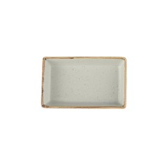 Cuenco Aperitivo Rectangular Porcelana Gris 16 Cm Seasons Porland