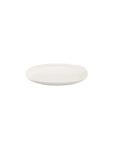 Fuente Oval Porcelana Blanco 20 Cm Soley Porland