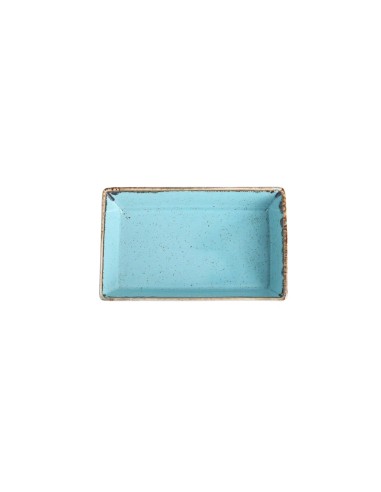 Cuenco Aperitivo Rectangular Porcelana Turquesa 14 Cm Seasons Porland