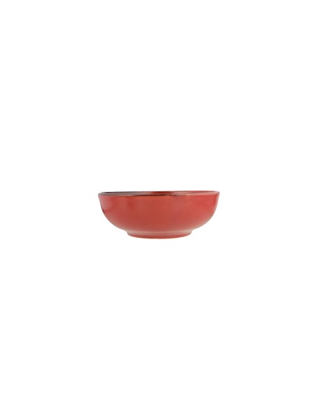 Bol Redondo Porcelana Rojo 13 Cm Lykke Porland