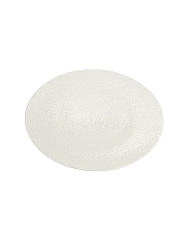 Plato Llano Redondo Porcelana Blanco 27 Cm Ilussion Porland