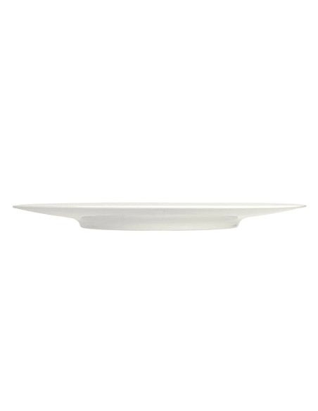 Plato Llano Redondo Porcelana Blanco 27 Cm Ilussion Porland