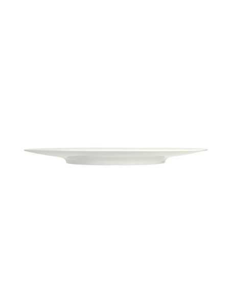 Plato Llano Redondo Porcelana Blanco 21 Cm Ilussion Porland