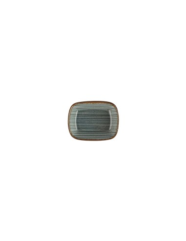 Plato Ensalada Rectangular Porcelana Gris 12 Cm Hypnosis Gris Porland