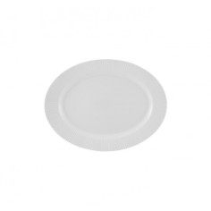 Fuente Ovalada Porcelana Blanco 32 Cm Verve Vista Alegre