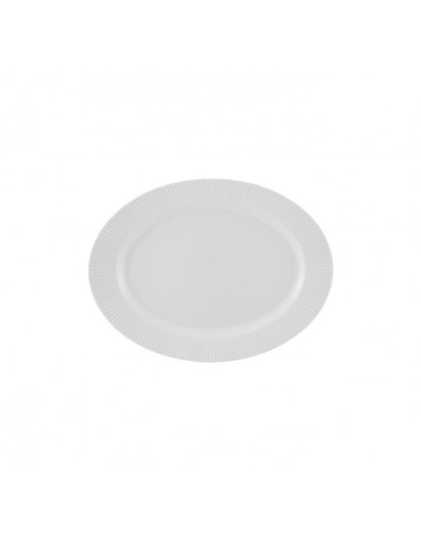 Fuente Ovalada Porcelana Blanco 32 Cm Verve Vista Alegre