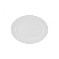 Fuente Ovalada Porcelana Blanco 36 Cm Verve Vista Alegre