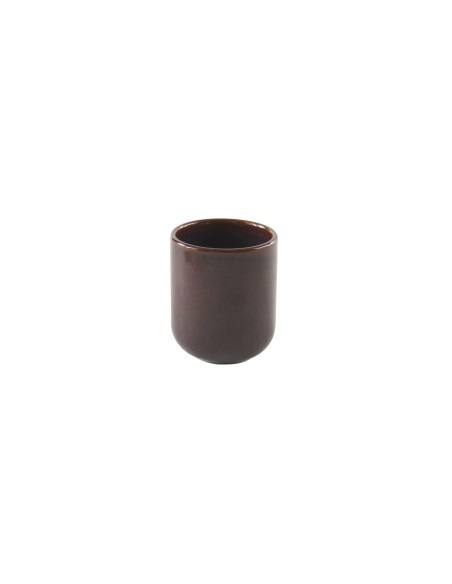 Taza Redonda Marrón Azul Gres Esmaltado 9 Cl Ø 5,5 Cm Amber Accolade