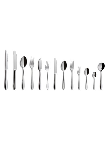 Cuchara De Mesa Acero Inoxidable Plateado 20.1 Cm Tulip Pro.mundi