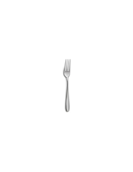 Tenedor De Postre Acero Inoxidable Plateado 18.6 Cm Tulip Pro.mundi