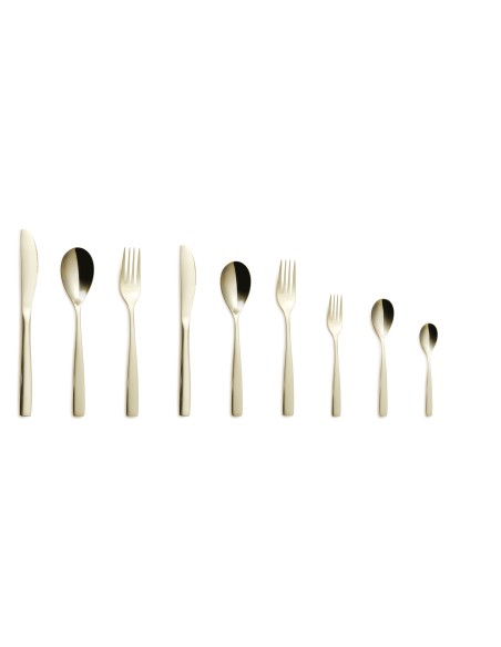 Cucharilla Café Acero Inoxidable Champagne14Cm Barcelona Colors Comas