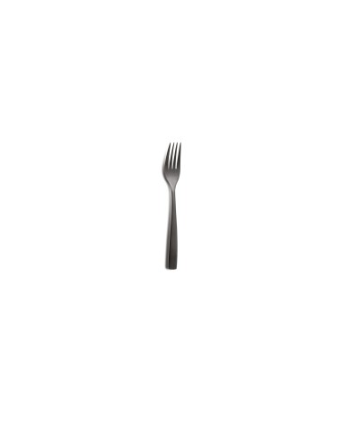 Tenedor Lunch Acero Inoxidable Negro 14Cm Barcelona Colors Comas