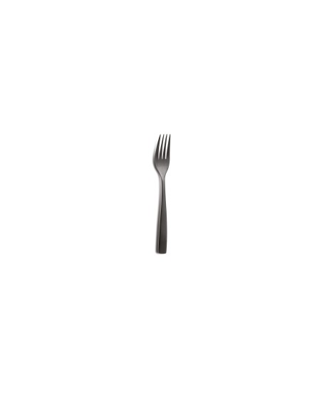 Tenedor Lunch Acero Inoxidable Negro 14Cm Barcelona Colors Comas