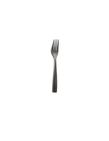 Tenedor Postre Acero Inoxidable Negro 18.5Cm Barcelona Colors Comas