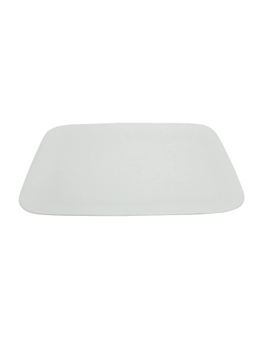 Plato Llano Rectangular Porcelana Blanco 28 Cm Bach Porland