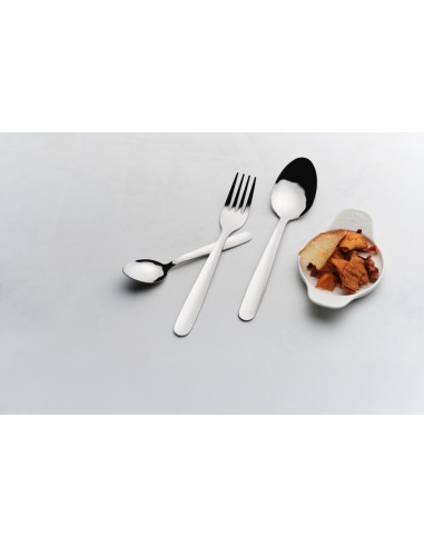 Cuchara Mesa Inox Níquel Free Plateado Vibrado Finish 1.5 Mm 1001 Comas