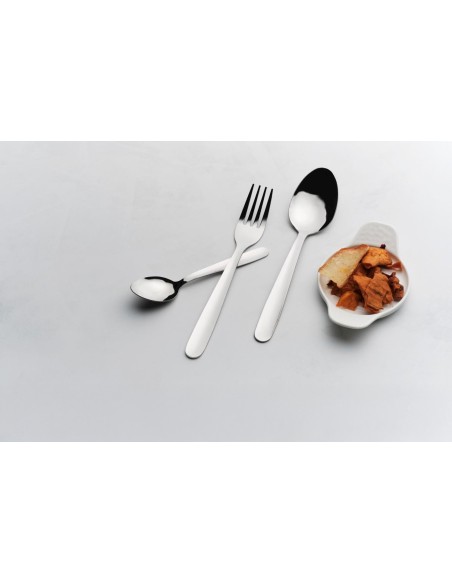 Cuchara Mesa Inox Níquel Free Plateado Vibrado Finish 1.5 Mm 1001 Comas