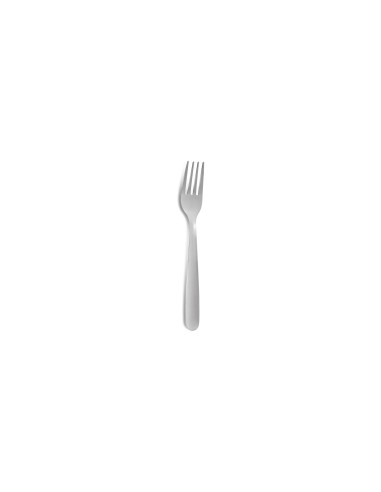 Tenedor Mesa Inox Níquel Free Plateado Vibrado Finish 1.5 Mm 1001 Comas