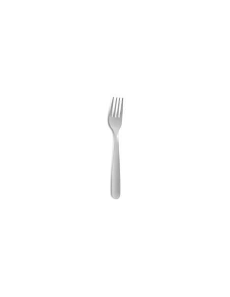Tenedor Mesa Inox Níquel Free Plateado Vibrado Finish 1.5 Mm 1001 Comas