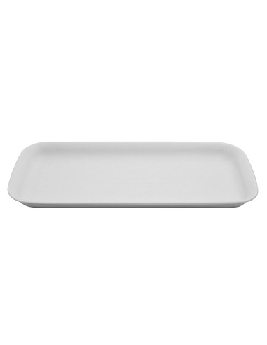 Bandeja Rectangular Porcelana Blanco 31 X 15 Cm Bach Porland