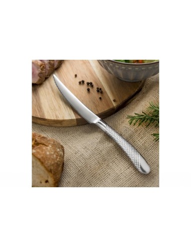 Cuchillo Chuletero Acero Inoxidable Plateado 23.2 Cm Geometric Comas