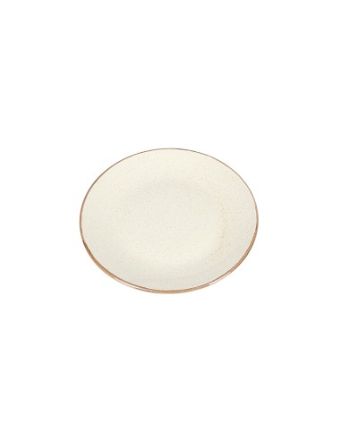 Plato Llano Redondo Porcelana Beige 20 Cm Seasons Beige Porland