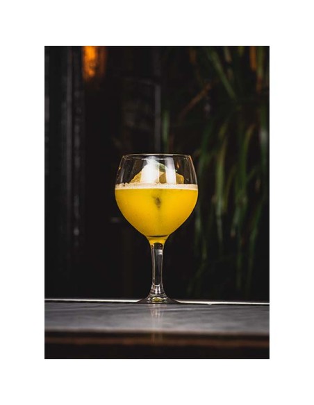 Combined glass transparent glass 62 cl Havana Vicrila | Pilsa